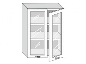19.60.4 Шкаф настенный (h=913) на 600мм с 2-мя стек.дверцами в Ирбите - irbit.magazinmebel.ru | фото