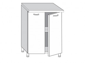 2.60.2 Шкаф-стол на 600мм с 2-мя дверцами в Ирбите - irbit.magazinmebel.ru | фото