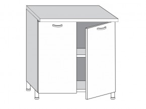 2.80.2 Шкаф-стол на 800мм с 2-мя дверцами в Ирбите - irbit.magazinmebel.ru | фото