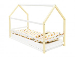 Детская кровать-домик Монтессори Svogen бежево-белый в Ирбите - irbit.magazinmebel.ru | фото - изображение 6