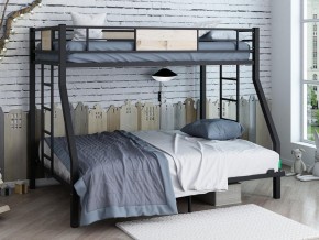 Двухъярусная кровать Гранада 140 черный в Ирбите - irbit.magazinmebel.ru | фото - изображение 1