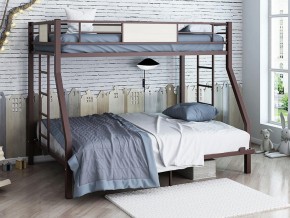 Двухъярусная кровать Гранада 140 коричневый в Ирбите - irbit.magazinmebel.ru | фото