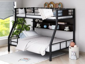 Двухъярусная кровать Гранада-1П черный в Ирбите - irbit.magazinmebel.ru | фото