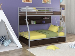Двухъярусная кровать Гранада 2 ПЯ Серая в Ирбите - irbit.magazinmebel.ru | фото