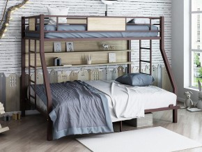 Двухъярусная кровать Гранада П 140 коричневый в Ирбите - irbit.magazinmebel.ru | фото