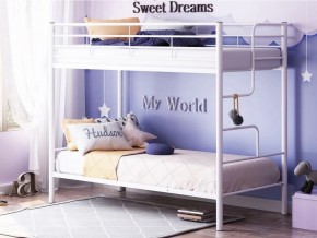 Двухъярусная кровать Севилья-4 белый в Ирбите - irbit.magazinmebel.ru | фото
