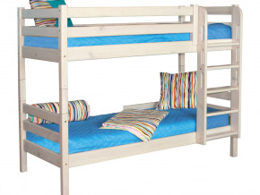 Двухъярусная кровать Соня с прямой лестницей Вариант 9 белая в Ирбите - irbit.magazinmebel.ru | фото - изображение 2