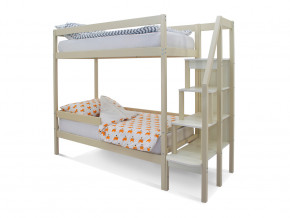 Двухъярусная кровать Svogen с бортиком бежевый в Ирбите - irbit.magazinmebel.ru | фото