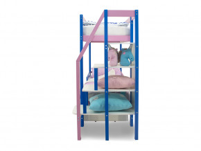 Двухъярусная кровать Svogen с ящиками синий-лаванда в Ирбите - irbit.magazinmebel.ru | фото - изображение 3