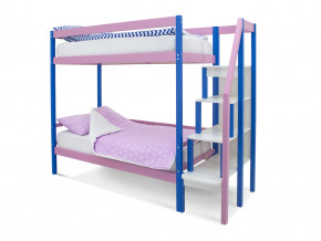 Двухъярусная кровать Svogen синий-лаванда в Ирбите - irbit.magazinmebel.ru | фото - изображение 1