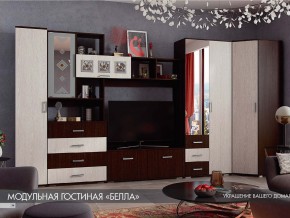 Гостиная Белла венге с угловым шкафом в Ирбите - irbit.magazinmebel.ru | фото