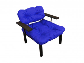 Кресло Дачное синяя подушка в Ирбите - irbit.magazinmebel.ru | фото