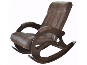 Кресло-качалка К 5/1 коричневый крокодил в Ирбите - irbit.magazinmebel.ru | фото