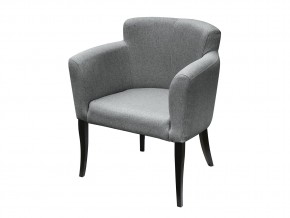 Кресло Неаполь ткань Китон серый-опоры венге в Ирбите - irbit.magazinmebel.ru | фото
