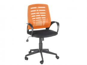 Кресло оператора Ирис стандарт оранжевый/черный в Ирбите - irbit.magazinmebel.ru | фото - изображение 1