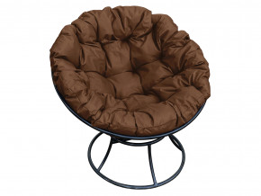 Кресло Папасан без ротанга коричневая подушка в Ирбите - irbit.magazinmebel.ru | фото
