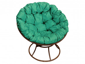 Кресло Папасан без ротанга зелёная подушка в Ирбите - irbit.magazinmebel.ru | фото