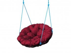 Кресло Папасан подвесное бордовая подушка в Ирбите - irbit.magazinmebel.ru | фото
