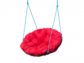 Кресло Папасан подвесное красная подушка в Ирбите - irbit.magazinmebel.ru | фото