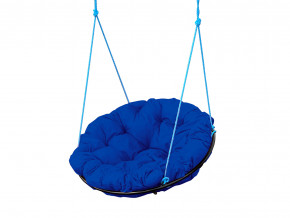 Кресло Папасан подвесное синяя подушка в Ирбите - irbit.magazinmebel.ru | фото