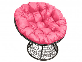 Кресло Папасан с ротангом розовая подушка в Ирбите - irbit.magazinmebel.ru | фото