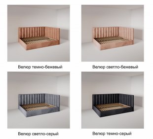 Кровать Вертикаль угловая 0.8 м с ортопедическим основанием в Ирбите - irbit.magazinmebel.ru | фото - изображение 6