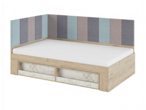 Кровать 1,2 с мягкими элементами 1,2 и 2,0 Алиса мод.2.3 в Ирбите - irbit.magazinmebel.ru | фото