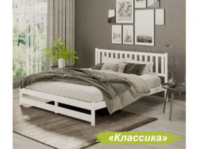 Кровать 2-х спальная Аист-8 Классика белый 1200х2000 мм в Ирбите - irbit.magazinmebel.ru | фото