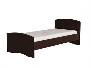 Кровать-4 одинарная 900*1900 венге в Ирбите - irbit.magazinmebel.ru | фото - изображение 1