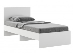 Кровать 900 Осло модуль М11 с настилом Лайт Белый в Ирбите - irbit.magazinmebel.ru | фото