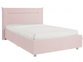 Кровать Альба 1200 велюр нежно-розовый в Ирбите - irbit.magazinmebel.ru | фото
