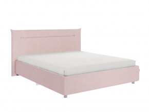 Кровать Альба 1600 велюр нежно-розовый в Ирбите - irbit.magazinmebel.ru | фото