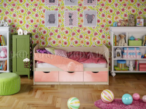 Кровать Бабочки 1600 Розовый металлик в Ирбите - irbit.magazinmebel.ru | фото - изображение 1