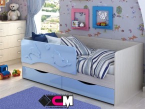 Кровать детская Алиса КР 812 голубая 1600 в Ирбите - irbit.magazinmebel.ru | фото - изображение 1
