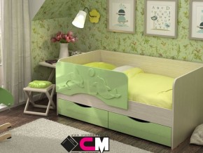 Кровать детская Алиса КР 812 зеленая 1600 в Ирбите - irbit.magazinmebel.ru | фото - изображение 1