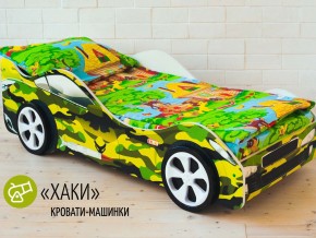 Кровать детская машина Хаки в Ирбите - irbit.magazinmebel.ru | фото - изображение 2