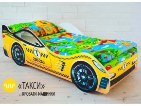 Кровать детская машина Такси в Ирбите - irbit.magazinmebel.ru | фото