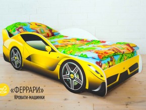 Кровать детская машинка Феррари в Ирбите - irbit.magazinmebel.ru | фото