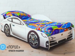 Кровать детская машинка Порше в Ирбите - irbit.magazinmebel.ru | фото