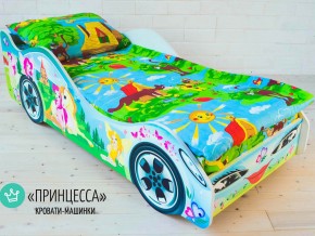 Кровать детская машинка Принцесса в Ирбите - irbit.magazinmebel.ru | фото - изображение 1