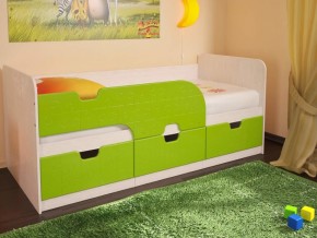 Кровать детская Минима лайм в Ирбите - irbit.magazinmebel.ru | фото