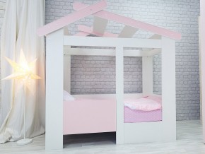 Кровать детская Теремок без ящика розовая в Ирбите - irbit.magazinmebel.ru | фото
