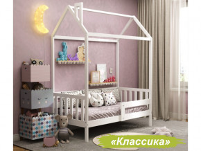 Кровать Домик Аист-1 Классика белый 1800х900 в Ирбите - irbit.magazinmebel.ru | фото