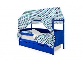 Кровать-домик мягкий Svogen с ящиками и бортиком синий в Ирбите - irbit.magazinmebel.ru | фото - изображение 6