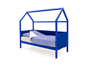 Кровать-домик мягкий Svogen синий в Ирбите - irbit.magazinmebel.ru | фото