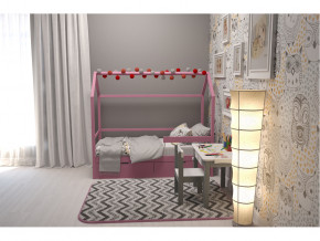 Кровать-домик Svogen с ящиками и бортиком лаванда в Ирбите - irbit.magazinmebel.ru | фото - изображение 4