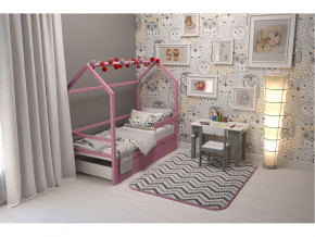 Кровать-домик Svogen с ящиками и бортиком лаванда в Ирбите - irbit.magazinmebel.ru | фото - изображение 5