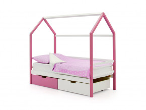Кровать-домик Svogen с ящиками лаванда-белый в Ирбите - irbit.magazinmebel.ru | фото - изображение 1