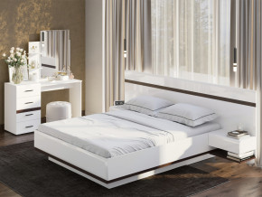 Кровать двойная Соло 1600 Белый в Ирбите - irbit.magazinmebel.ru | фото - изображение 2