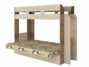 Кровать двухъярусная Карамель 75 шимо ткань савана в Ирбите - irbit.magazinmebel.ru | фото - изображение 2